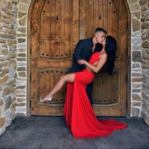 Red Gown